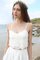 Abito da Sposa con Piega due Pezzi con Perline Formale E Informale in Tulle