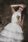 Abito da sposa favoloso meravigliosa sensuale senza maniche con fiocco naturale