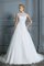 Abito da sposa ball gown pudica shiena sheer decorato naturale carino