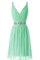 Abito da damigella con Piega Naturale in Chiffon Cerniera A-Line