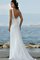 Abito da Sposa Sexy Favola con Bottone Lusso Semplice