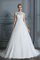 Abito da sposa ball gown pudica shiena sheer decorato naturale carino