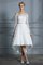 Abito da sposa principessa naturale asimmetrico cerniera sensuale stupendo