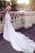 Abito da Sposa Queen Anne Allacciato Sensuale con Piega Lusso