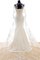 Abito da Sposa in Tulle in Organza con Maniche Lunghe Originale Cerniera