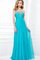 Abito Da Ballo con Perline Cuore A Terra A-Line in Chiffon