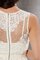 Abito da Sposa Formale E Informale A-Line V-Scollo con Nastro in Pizzo