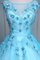 Abito Quinceanera con Paillette Radiosa con Perline in Pizzo con Applique