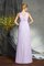 Abito Mamma Sposa Tubino in Chiffon Alta Vita Lunghi Cerniera