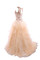 Abito da Sposa Tubino Conservatore Allacciato con Perline Puffy