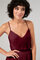 Abito da damigella sexy favoloso in tulle naturale oscillare lungo
