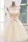 Abito Homecoming A-Line in Pizzo Formale E Informale con Nastro Semplice
