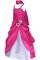Abito da Cerimonia Bambini in Taffeta con Increspato A Terra A-Line Cerniera