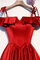 Abito da ballo moda naturale a-line a sala carina seducente