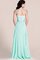 Abito da sera A-Line in Chiffon con Perline Cuore Conotta