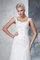 Abito da Sposa Conotta in Chiffon Senza Maniche con Perline A-Line