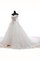 Abito da Sposa in Organza in Pizzo in Pizzo Naturale in Tulle