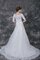 Abito da Sposa Barchetta A-Line con Perline Stravagante in Pizzo