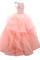 Abito Quinceanera Oversize con Paillette con Perla Strano Convenzionale