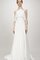 Abito da Sposa Lunghi Senza Maniche Anello A Terra in Chiffon