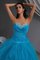 Abito Quinceanera Ball Gown con Increspature in Tulle A-Line con Increspato