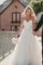 Abito da Sposa con Piega Conotta Spazzola Treno Ball Gown Cuore