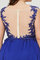Abito da ballo lusso a-line cerniera splendido a sala sensuale