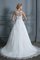 Abito da sposa ball gown pudica shiena sheer decorato naturale carino