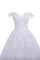 Abito da Sposa Stravagante con Cristino A-Line con Perline in Tulle