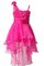 Abito da Cerimonia Bambini con Applique in Tulle con Fiore A-Line Senza Maniche