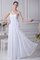 Abito da Sposa Medievale A-Line Monospalla a Riva con Festone