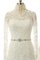 Abito da Sposa in Pizzo in Pizzo con Bottone Lupetto con Maniche Lunghe