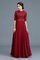 Abito Mamma Sposa Naturale Principessa A-Line con Applique Tondo