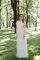Abito da Sposa Formale E Informale in Tulle Tubino Lunghi in Pizzo