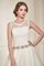 Abito da Sposa A-Line con Perline in Pizzo Classico in Pizzo