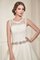 Abito da Sposa A-Line con Perline in Pizzo Classico in Pizzo