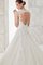 Abito da Sposa Lusso Sogno Senza Maniche in Pizzo Buco Della Serratura Schiena