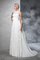 Abito da Sposa A-Line con Festone con Piega Principessa Lupetto