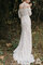 Abito da sposa in pizzo senza strap in tulle con fusciacca lusso brillante