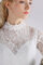 Abito da sposa lace coperta con increspature in pizzo in pizzo in raso vendita calda