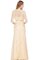 Abito mamma sposa Tubino Naturale Senza Strap A Terra Lunghi
