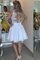 Abito homecoming in tulle stupendo con perline principessa naturale a-line