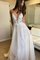 Abito da sposa a-line favola moda con piega splendido sensuale