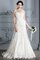 Abito da Sposa Senza Maniche Sirena in Pizzo Cuore Naturale