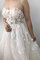 Abito da sposa in tulle splendido seducente moderno a-line semplice