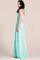 Abito da sera A-Line in Chiffon con Perline Cuore Conotta