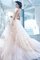 Abito da Sposa con Ricamo in Tulle con Perline in Pizzo Cuore