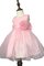 Abito da Cerimonia Bambini Ball Gown con Fiore Al Ginocchio Senza Maniche Alta Vita