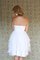 Abito da Sposa Senza Maniche con Seghettato A-Line Naturale con Increspature