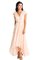 Abito da damigella Formale E Informale V-Scollo Favola in Chiffon Sensuale